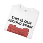 Funny Gastrointestinal Humor T-Shirt, Unisex Tshirt, Gift for Gastroenterology Lovers, Second Brain Shirt, Casual Wear, Quirky Tees - Image 3