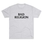 Bad Religion Graphic Tee — Punk Band Logo Shirt