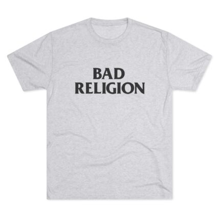 Bad Religion Graphic Tee — Punk Band Logo Shirt